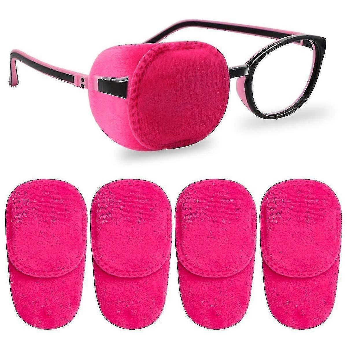4 Pack Eye Patches For Kids Girls Boys, Right & Left Eye Patch For Glasses, Lazy Eye Patch For Children Treating Lazy Eye Amblyopia Strabismus And Aft