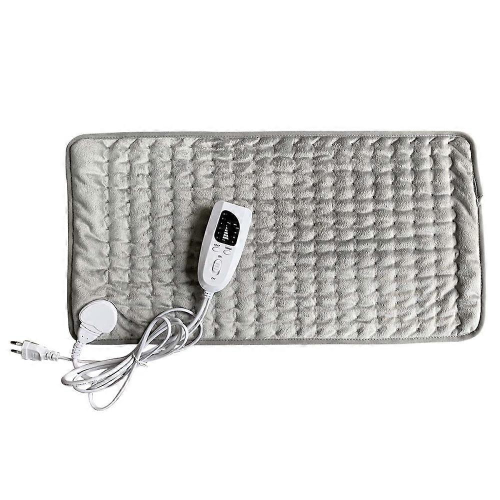 Electric Heating Pad with Auto Shutoff, 6 Temperature Levels for Back, Neck, and Shoulder