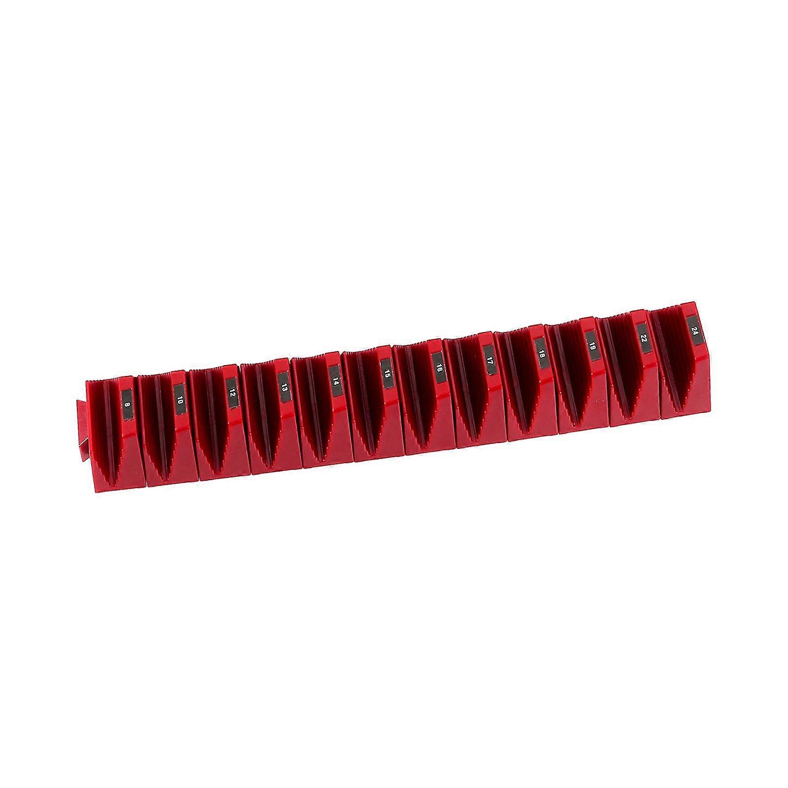 Qinghai 12/48Pcs Modular Wrench Organizer Tool Drawer Box Combination Open End Ratcheting Wrench Magnetic Holder Spanner Tools Storage Rack