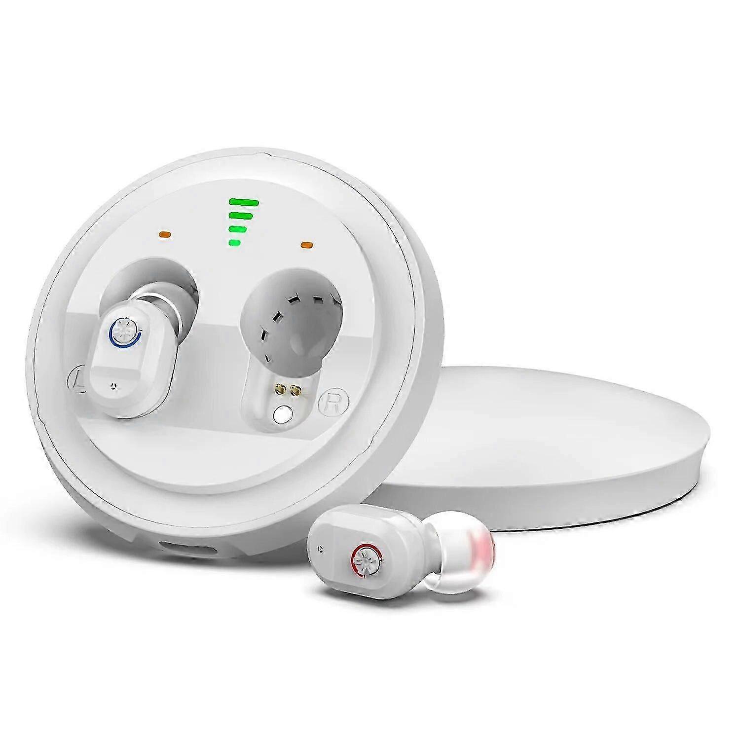 Bluetooth Hearing Aid Rechargeable Phone Connection Noise Reduce Sound Amplifier Hearing Aids Waterproof Earphone For Deafness