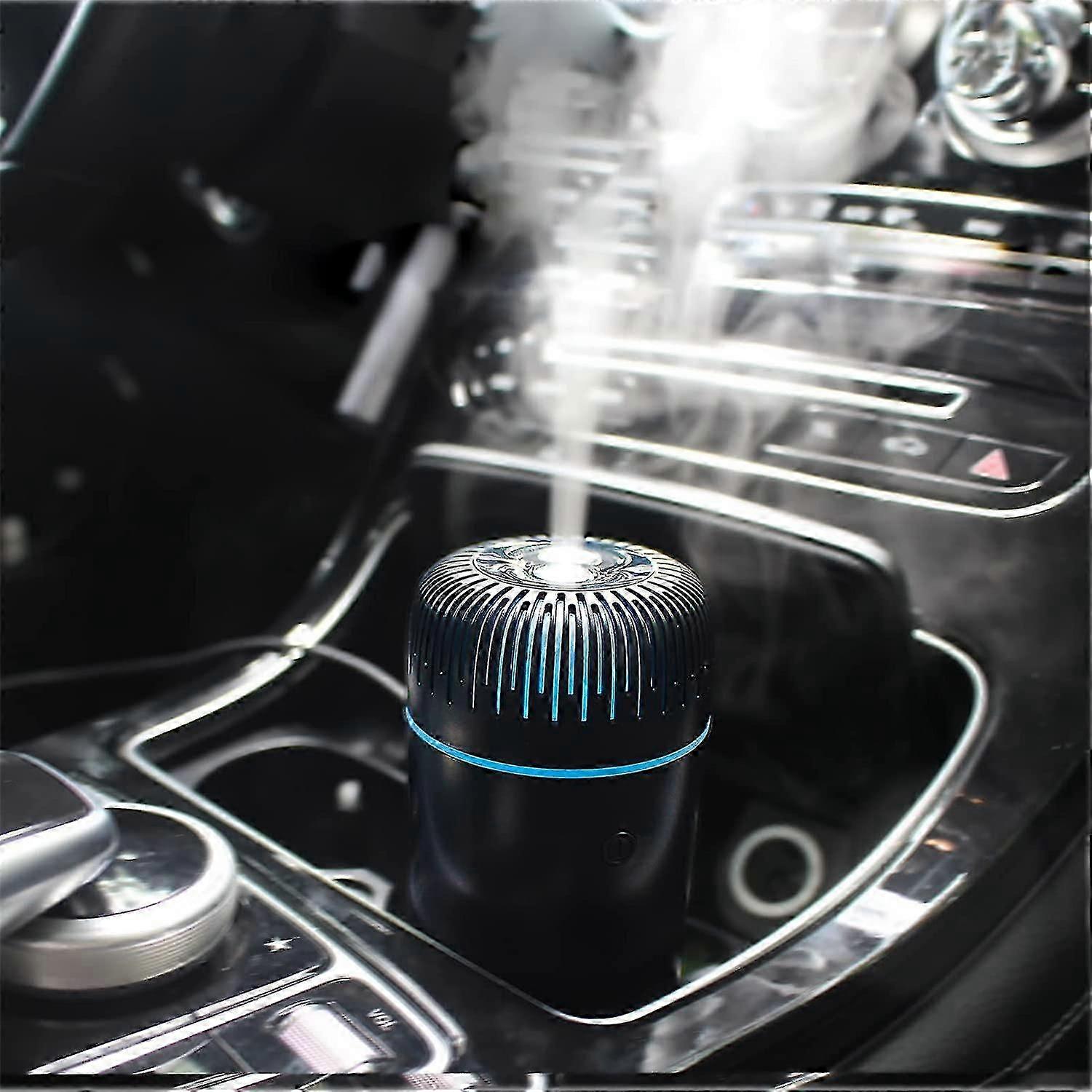 Car Diffuser, Usb 100ml Mini Humidifier Essential Oil Diffuser Aromatherapy Diffusers, Black