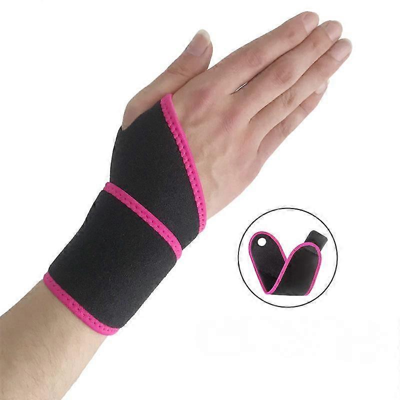 2 Pack Adjustable Wrist Brace, Breathable Wrist Wrap Band Offer Hand Support for Fitness, Bench Press, Weightlifting -One Size Fits Left or Right Hand