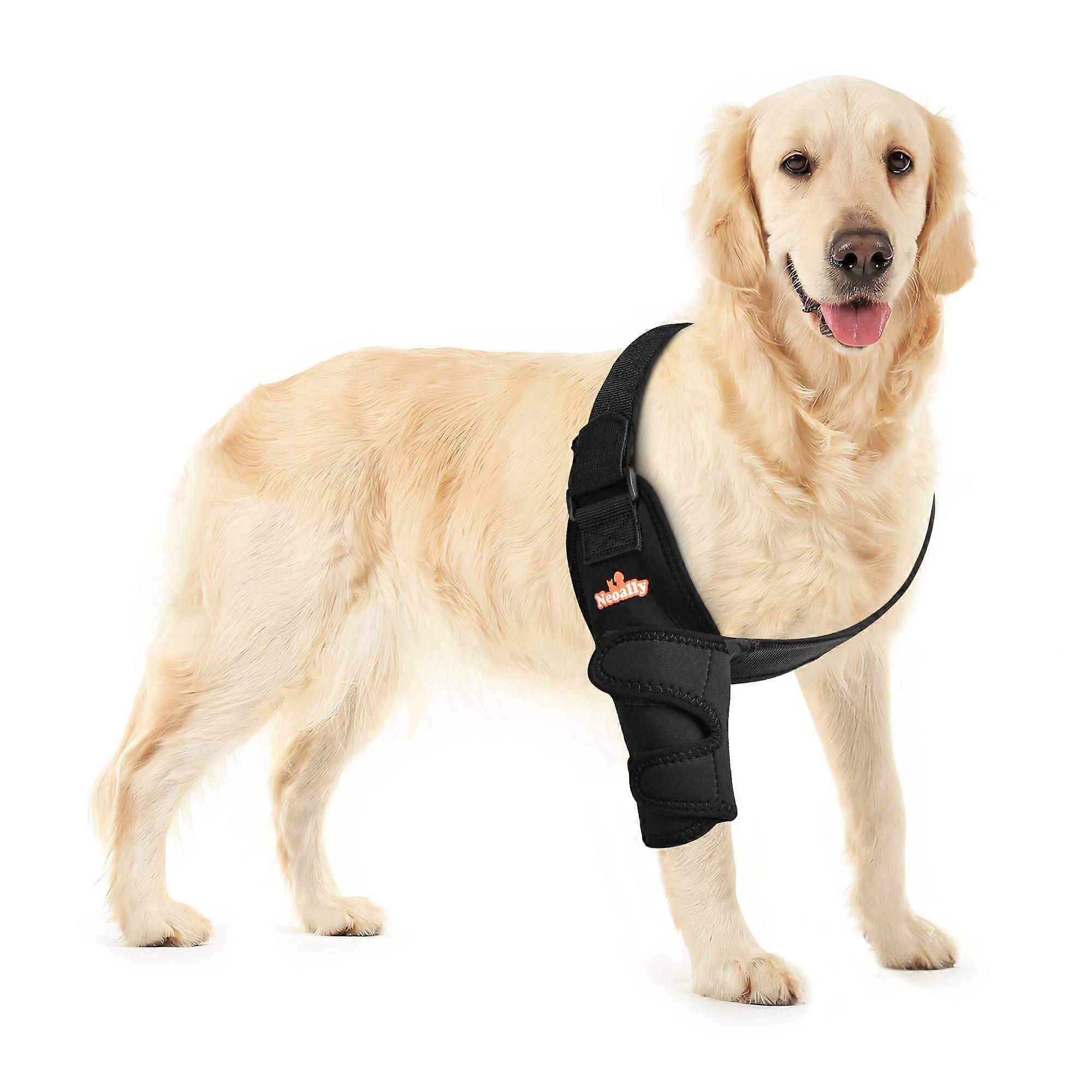 Breathable Dog Elbow Pads for Elbow Protection, Adjustable Size, Durable Material, Lightweight Design