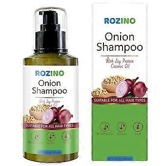 Onion Shampoo for Hair Growth & Hair Loss Control | Moisturizing Gentle Scalp Cleanser with Plant Keratin | Sulfate & Paraben Free