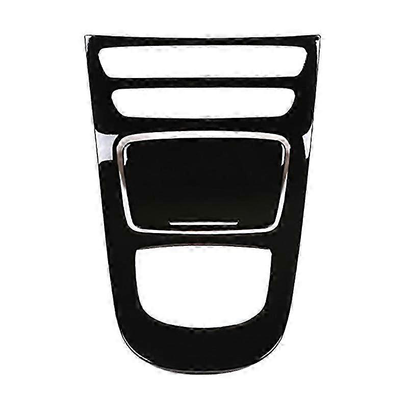 Auto Shiny Black Central Gear Panel Control Panel Decal Interior Modification for E Class W213 E260