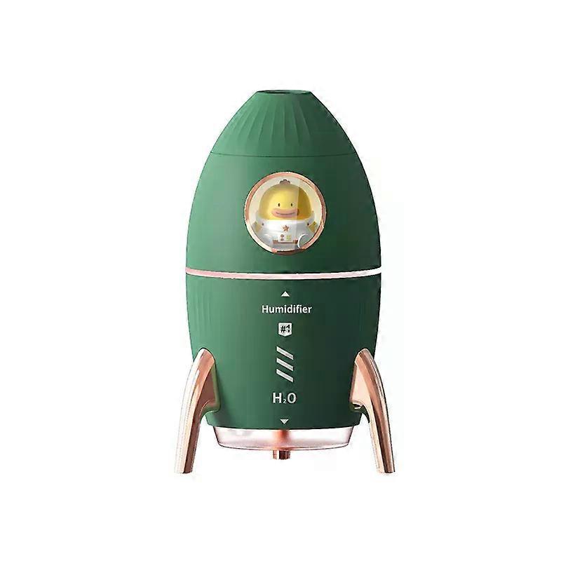Rocket Air Humidifier Usb Electric Aroma Diffuser Smoke Ring Decompression Ultrasonic Cool Mist Essential Oil Diffuser