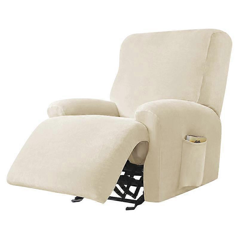 Velvet Recliner Sofa Cover Elastic Armchair Chair Covers Lazy Boy Relax Reclining Sofa Seat Cover For Living Room 1 /2 /3 /4 Seats