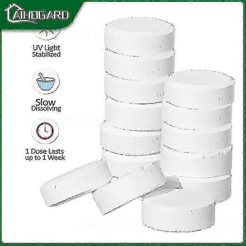 50pcs piscine Comprimés de désinfection instantanée Dioxyde de chlore comprimés effervescents chlore
