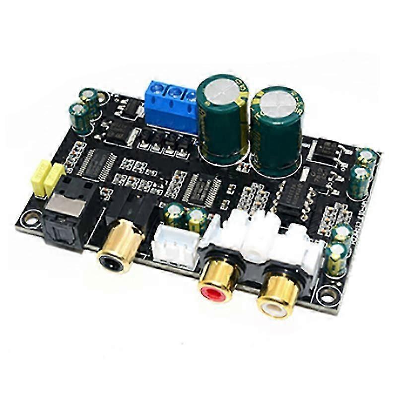 CS4398+CS8416 Dual-Core Decoder Board HIFI Enthusiast 24BIT 192KHz Coaxial Optical Fiber DAC Audio