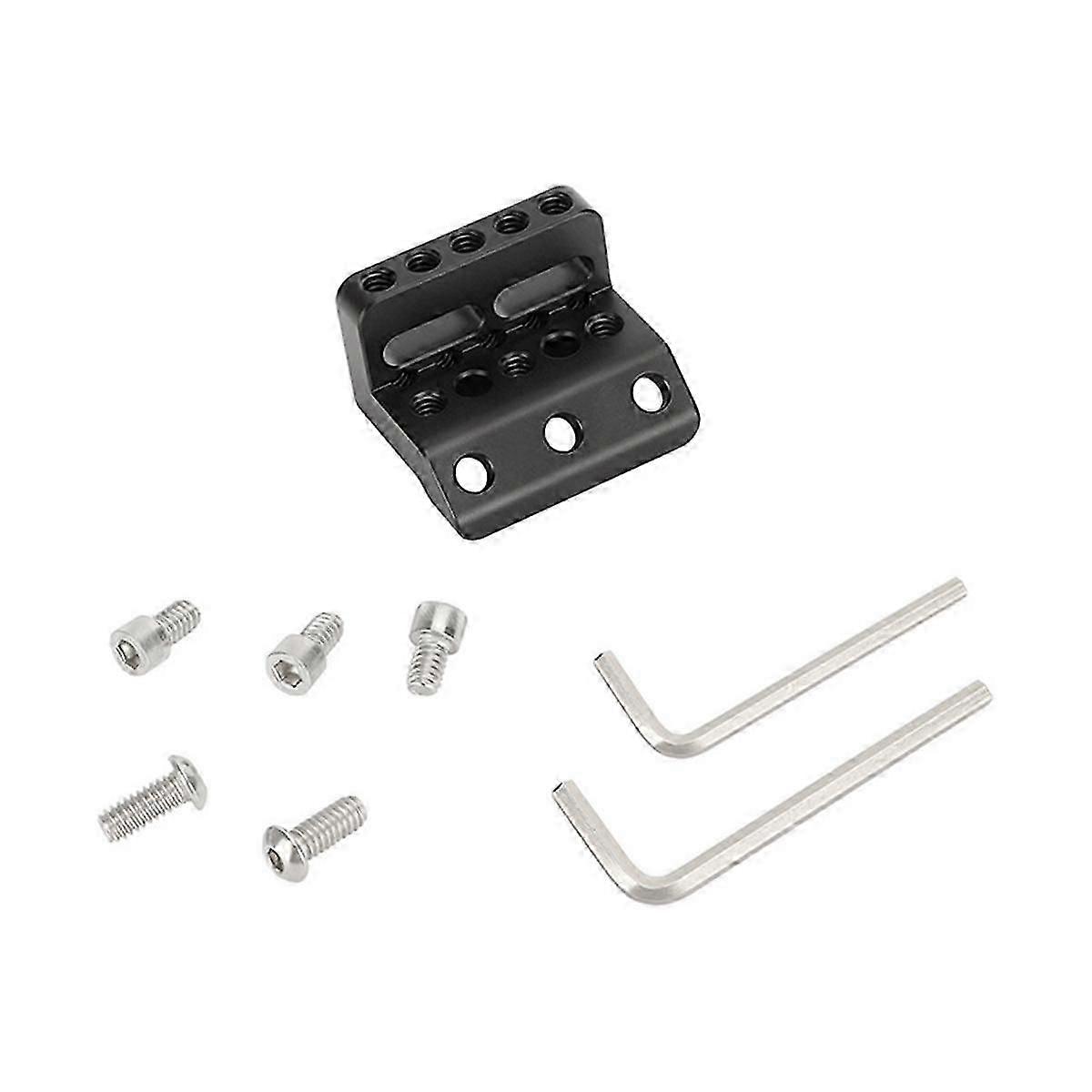 Ergonomic Shoulder Pad Mount with V-Wedge Mount 15mm Rod Clamp for -U14 Tripod Adapter for Shoulder