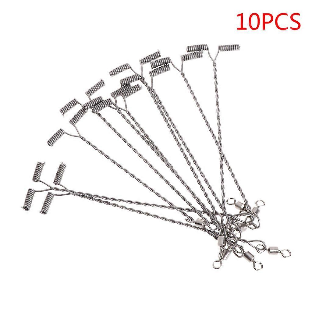 مجموعة ذراع أسلاك الصيد من 10 منصات زعيم صيد عالية القوة 9/12/15 سم لملحقات الصيد الخارجية للعائلة معا 9 سم