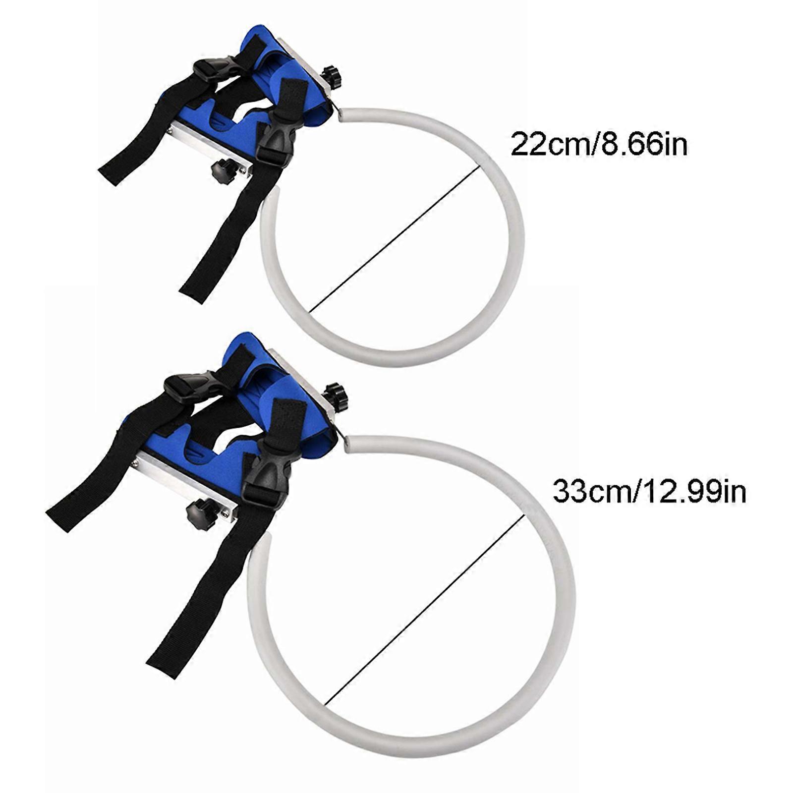 Pet Anti-Collision Ring Protective Circle for Small Visually Impaired Dog Guiding for Small Blind Dogs Adjustable Red S