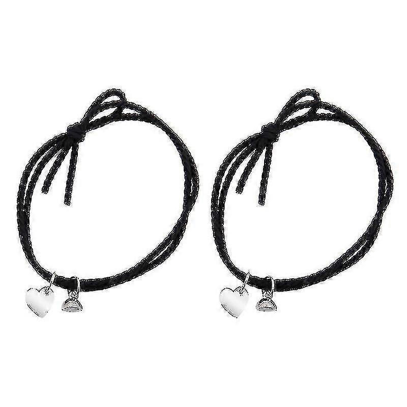 2pieces/set Magnet Rope Chain Forever Matching Couple Relationship Bracelet-Yvan