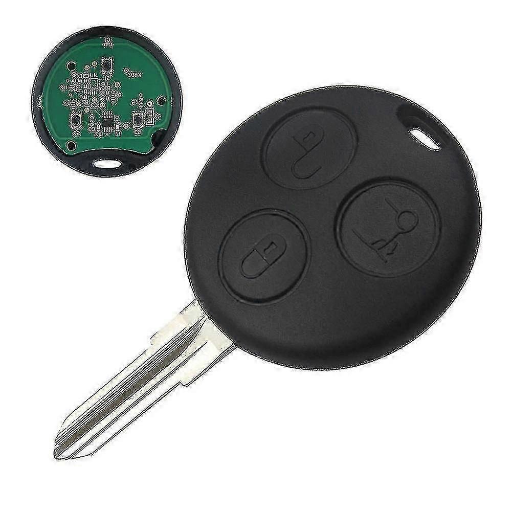 433.92mhz 3 Buttons Smart Remote Key For Benz Smart Fortwo Forfour Roadster Zekai