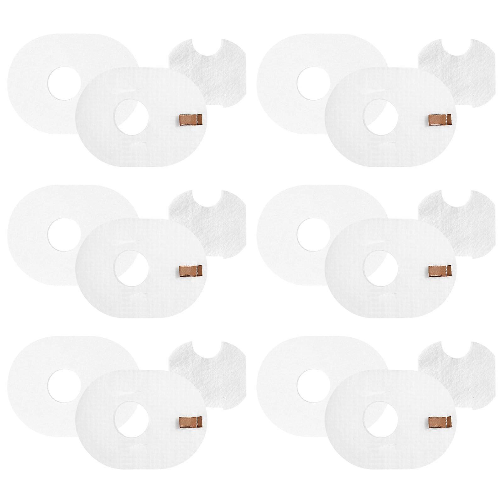 6 Pack Vacuum Cleaner Filter Replacement Compatible with Model X, HEPA, 3-Layer, Standard Size, Efficient Filtration