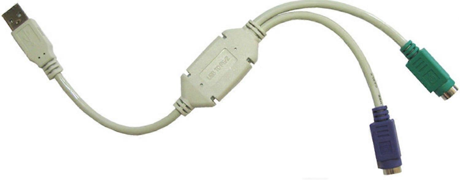 TIMELY GR-PS2USB/W PS/2 to USB Converter, White