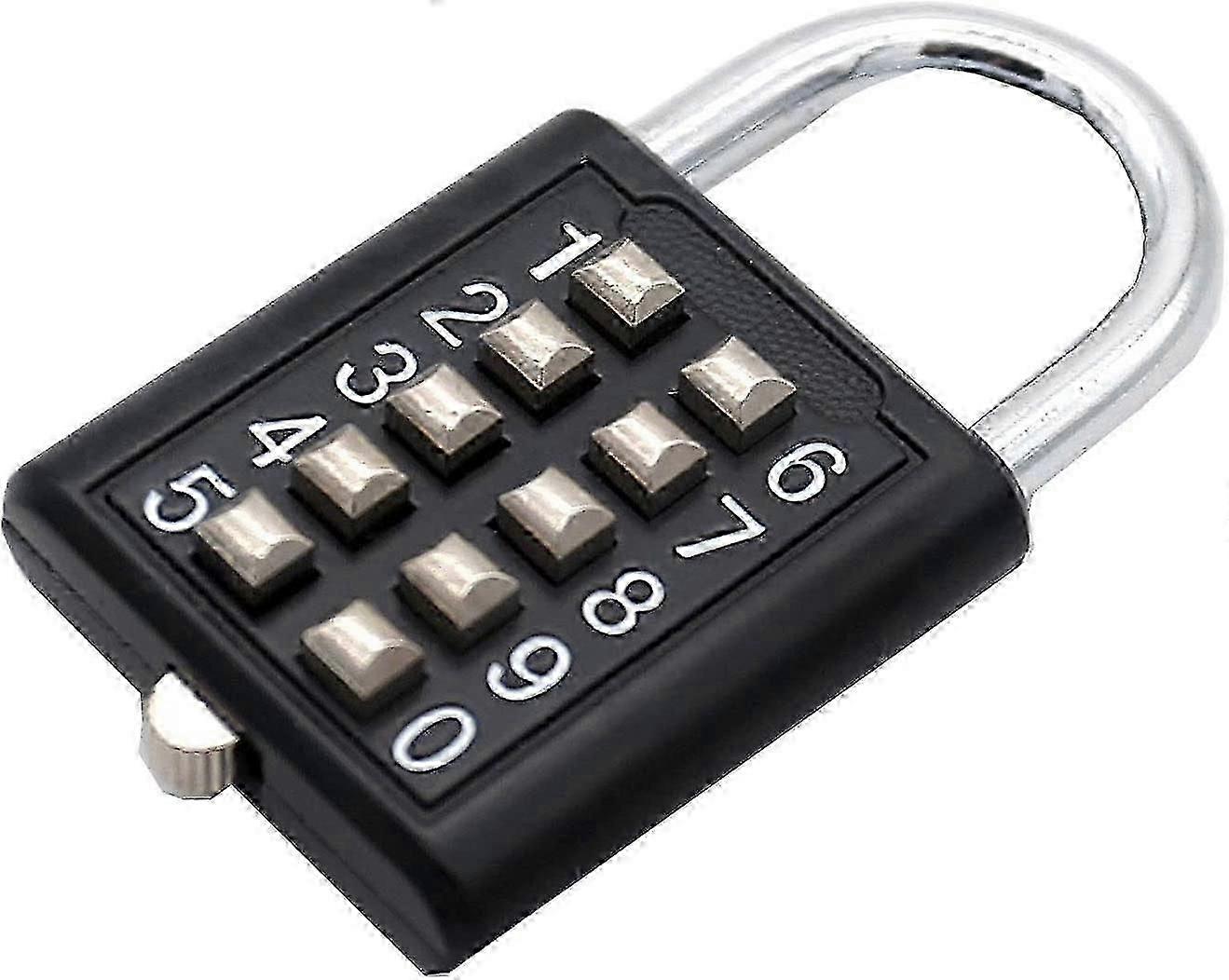 Combination lock 5 fixed lockers gym door lock mechanism