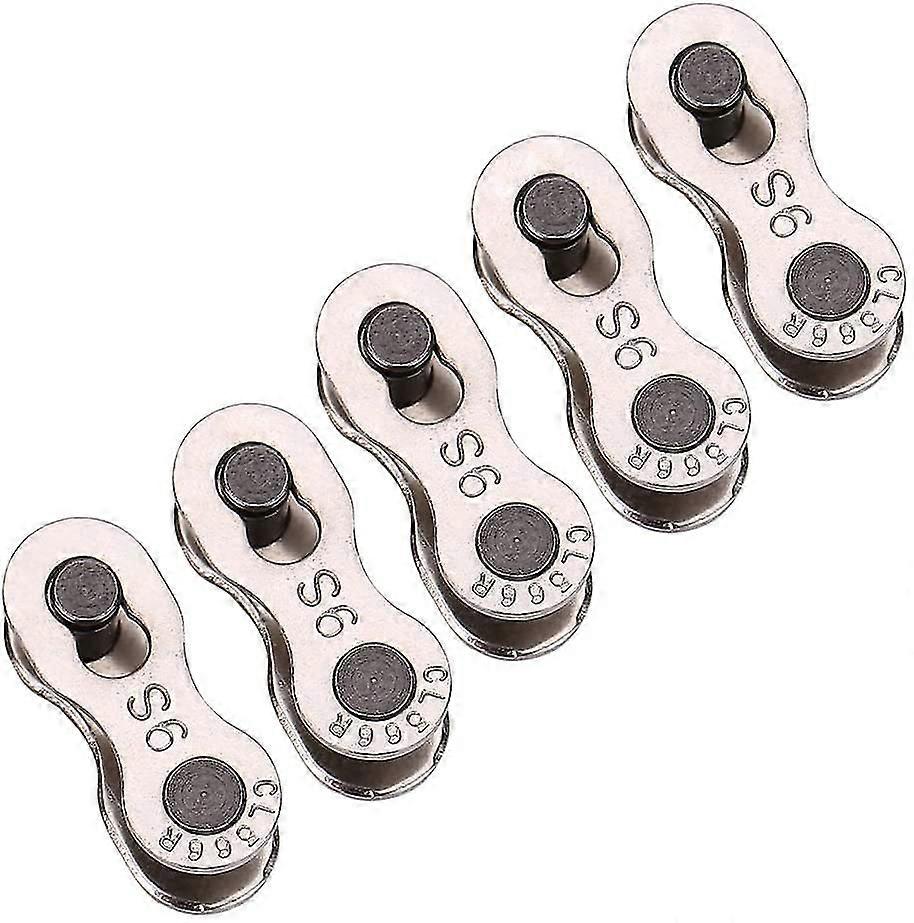 5 Pairs Of Quick Release Parts For Bicycle Chain Links