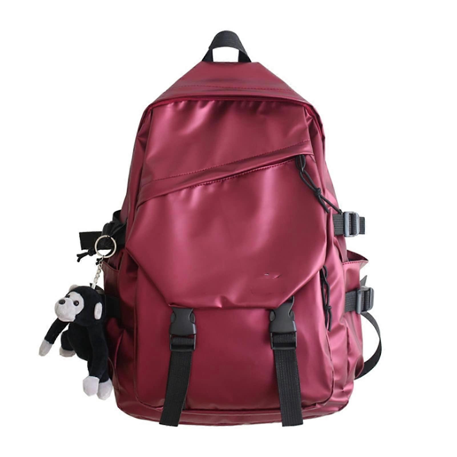 Backpack Casual Double Backpack Bag for Computer Use, Durable Fabric, Color B, Slim Design, Fits 15-inch Laptops