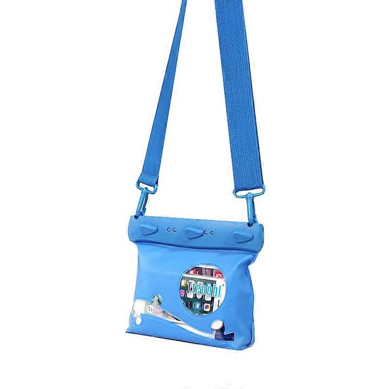 Tteoobl One-Shoulder Crossbody Drifting Diving Bag Waterproof Sundries Storage Bag, Size: Small (Blue)