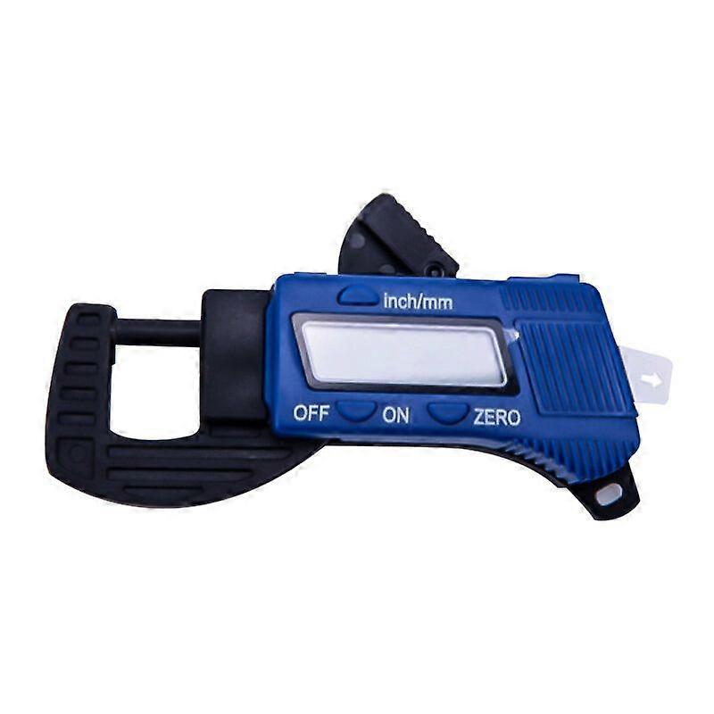 Thickness Gauge 0-12mm Digital Gauge High Precision Measurement Tester LCD Display
