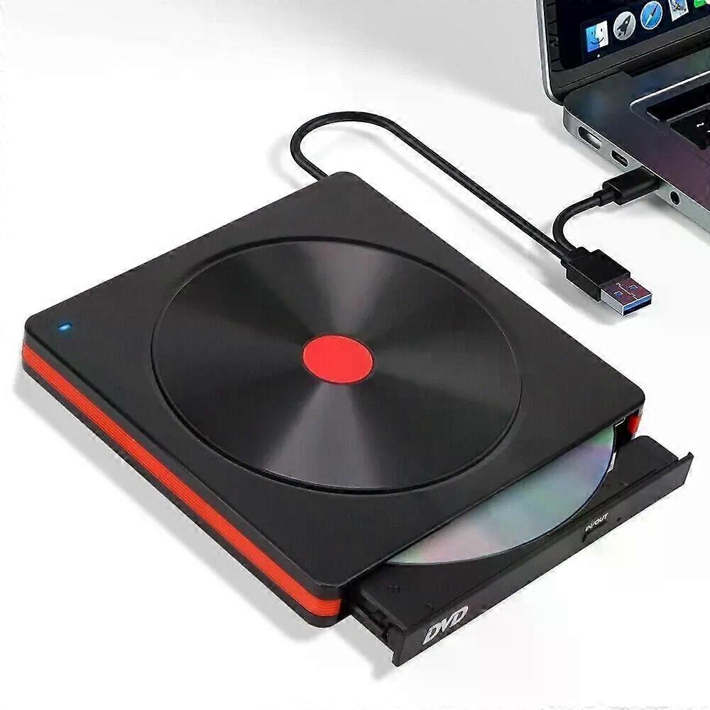 USB 3.0 Externes CD DVD Laufwerk Brenner Player TypeC fr Laptop PC Slim Windows