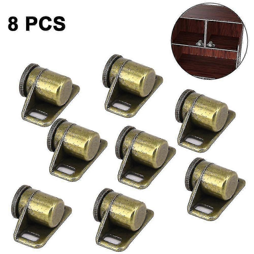 8pcs Door Magnetic Latch Catch For Cabinet Cupboard Kitchen