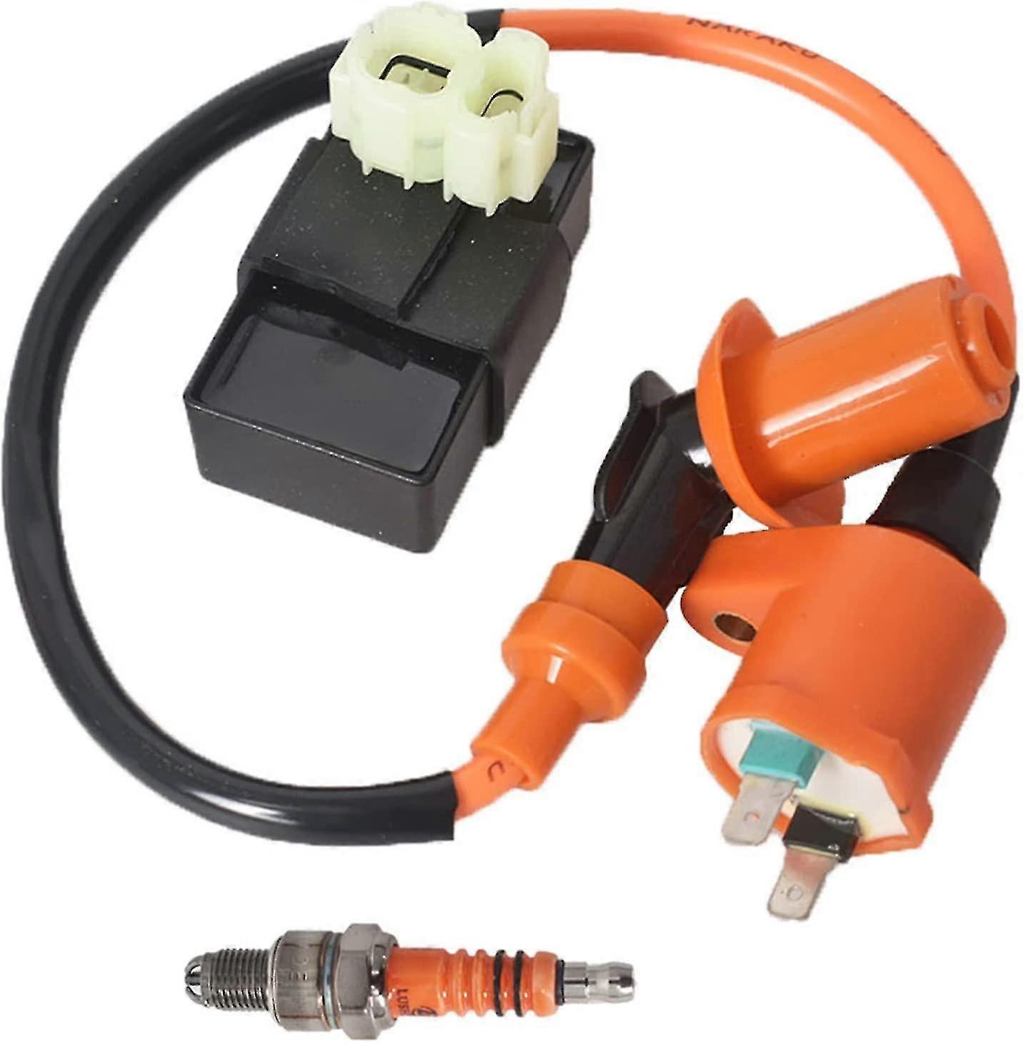 Ignition Coil + AC CDI for Kymco Sym Vento Scooter GY6 Engine