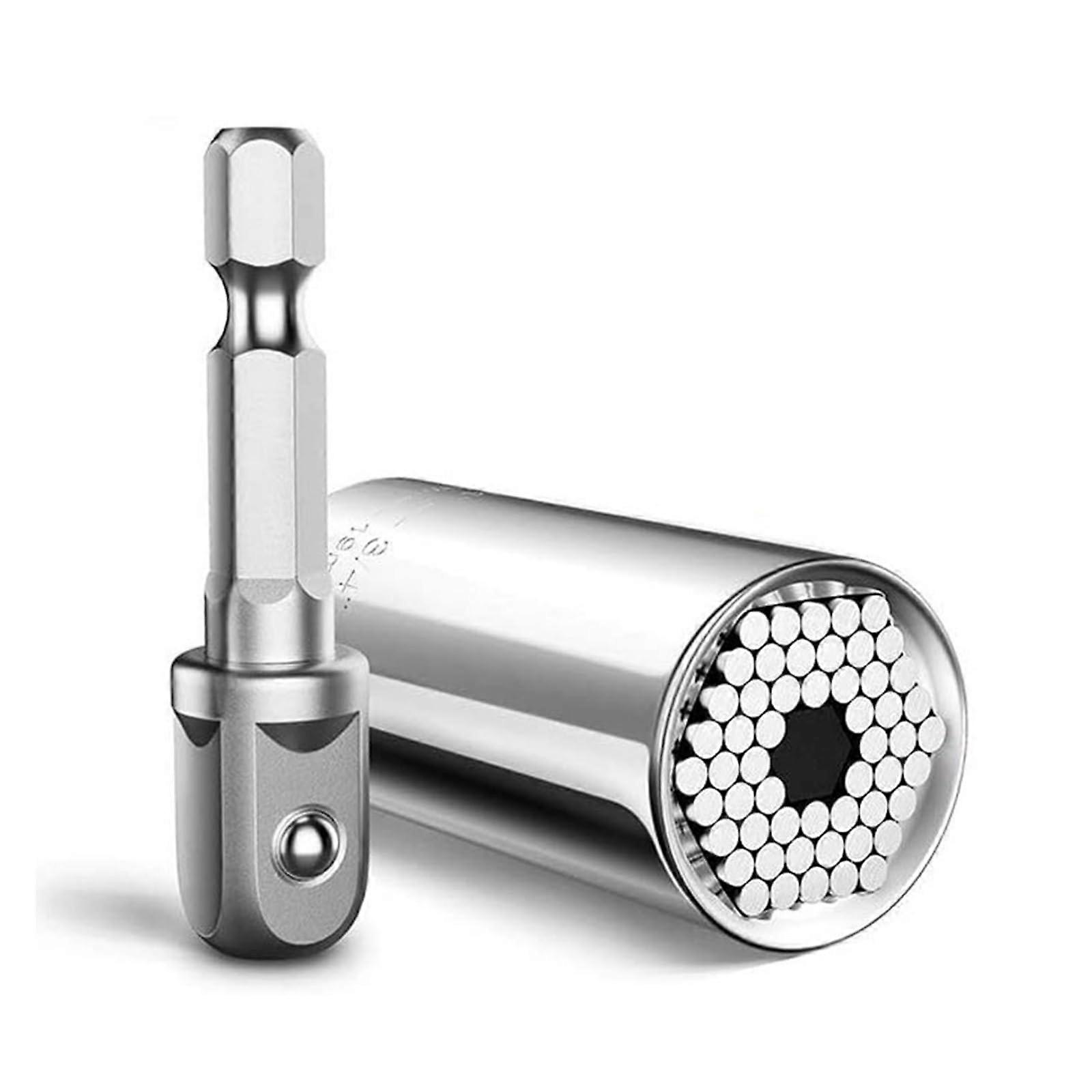 Universal Socket Drill Adaptor Torque Wrench Head Set 719mm Grip Socket Set Fits Standard 1/4 Inches  3/4 Inches Multi Hand Tools Socket Socket