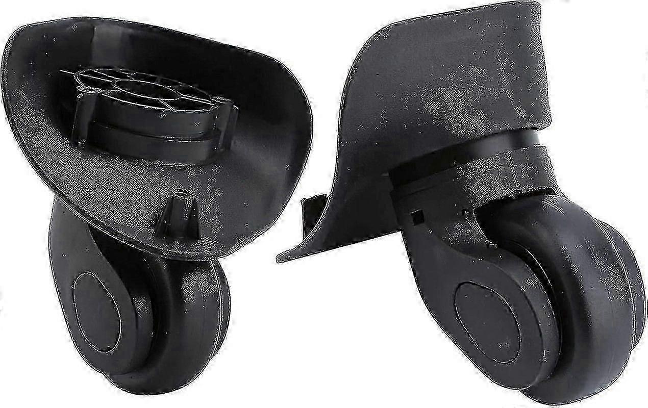 1 par A08 bagage til udskiftning af etui Spinnerhjul Universal kuffert Reservehjul Mute hjul Hjul Reparation Dele Trolley gummihjul