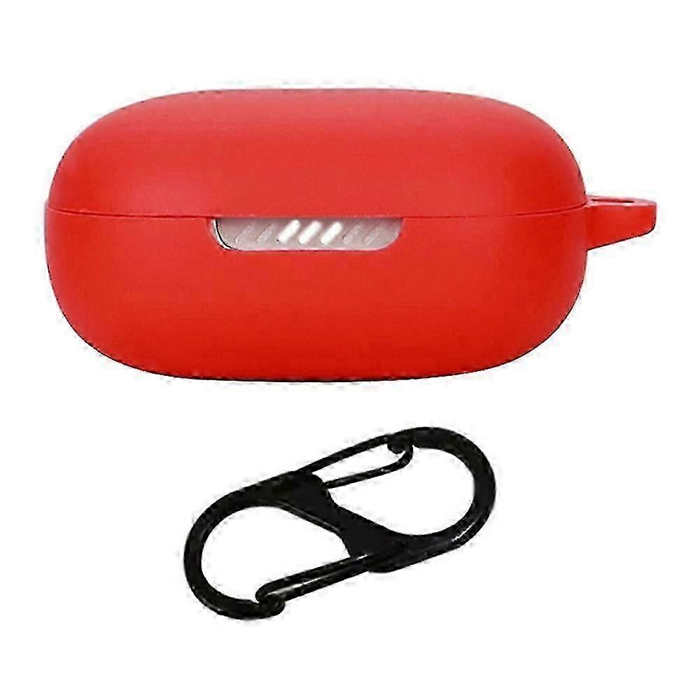 For Jbl Flex Bluetooth Earphone Anti-drop Case Silicone Protective Cover With Buckle