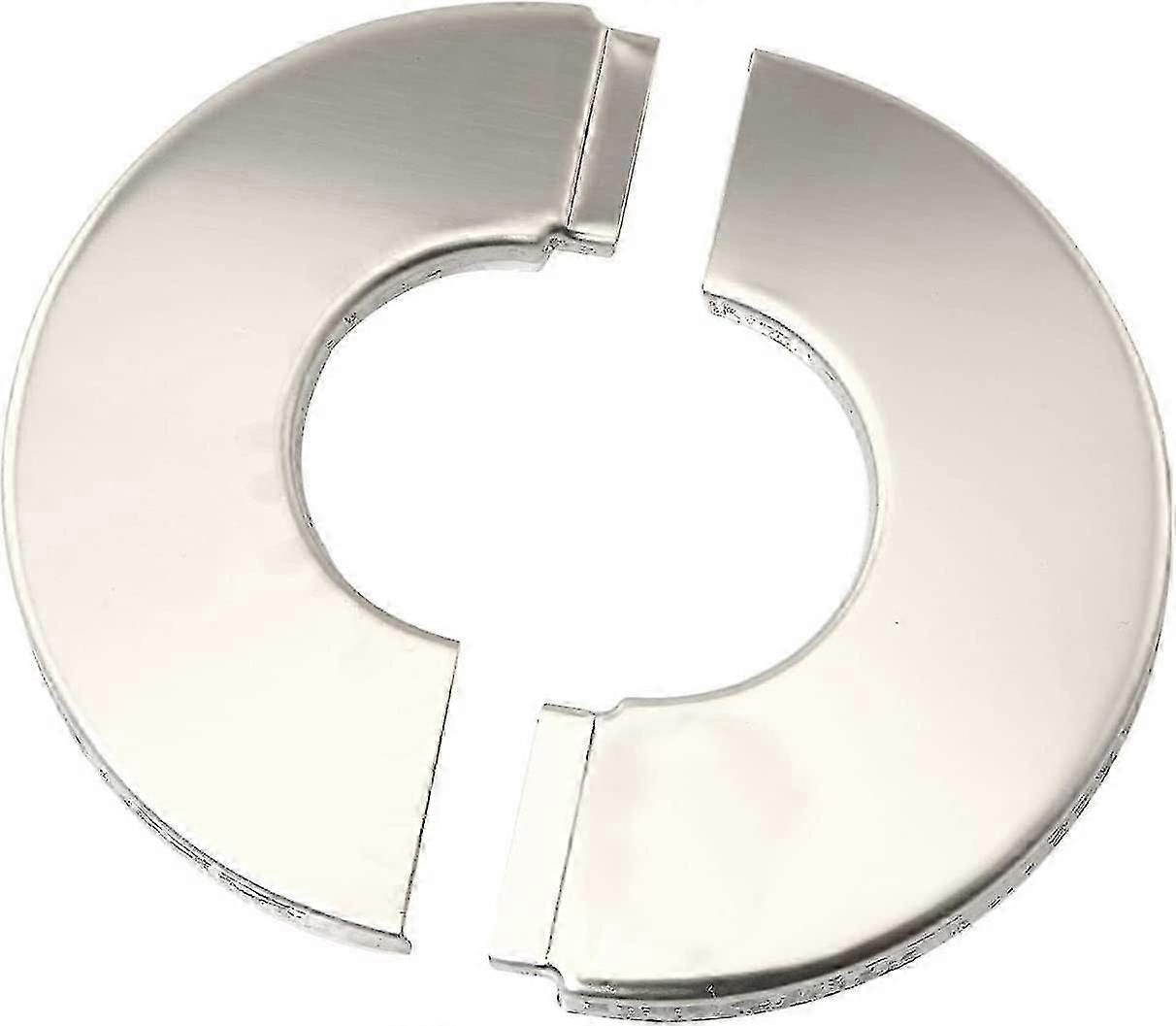 2 قطعة الفولاذ المقاوم للصدأ جولة Escutcheon الحائط غطاء أنابيب المياه الملحقات لقطر 28 مم- Yvan