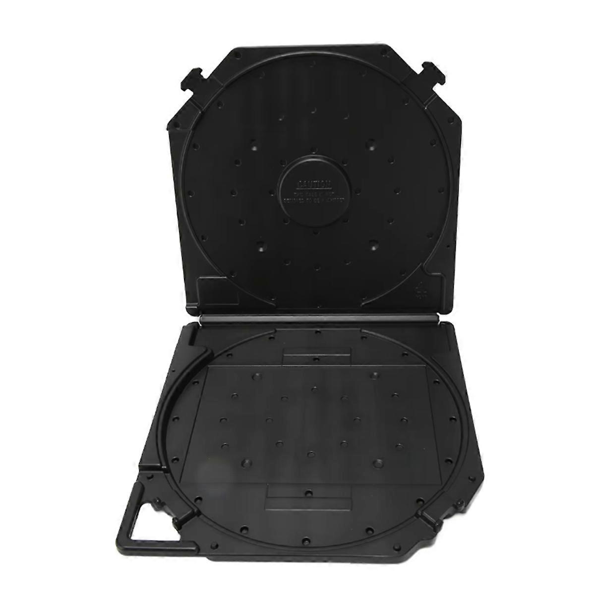 10 Inch Empty Tape Reel Storage Box for Sound Tapes Black
