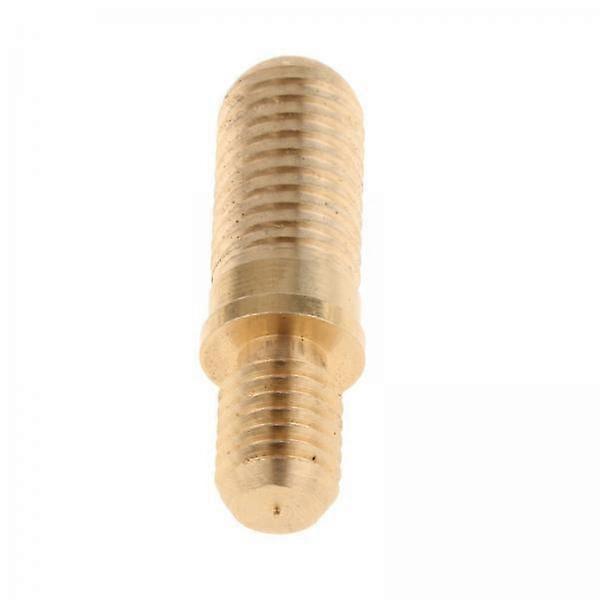 6x Snooker Cue Extension Joint with Copper Pool Cue Attachment