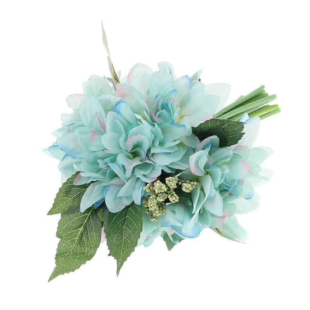 Bride holding flowers Artificial Silk Romantic Wedding Bouquet