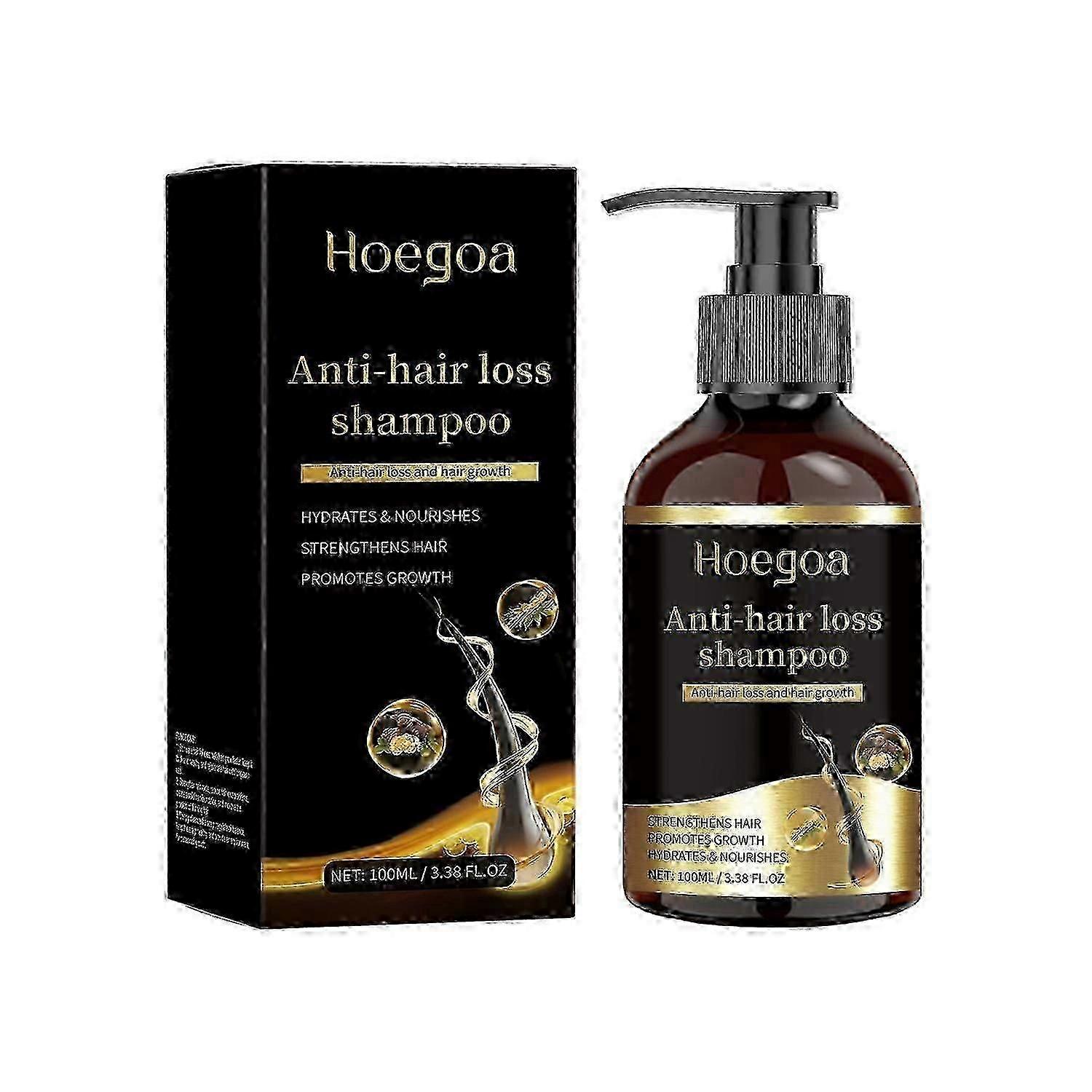 Hoegoa Ginseng Shampoo cleans the scalp, moisturizes, softens the hair, improves hair quality, ginse