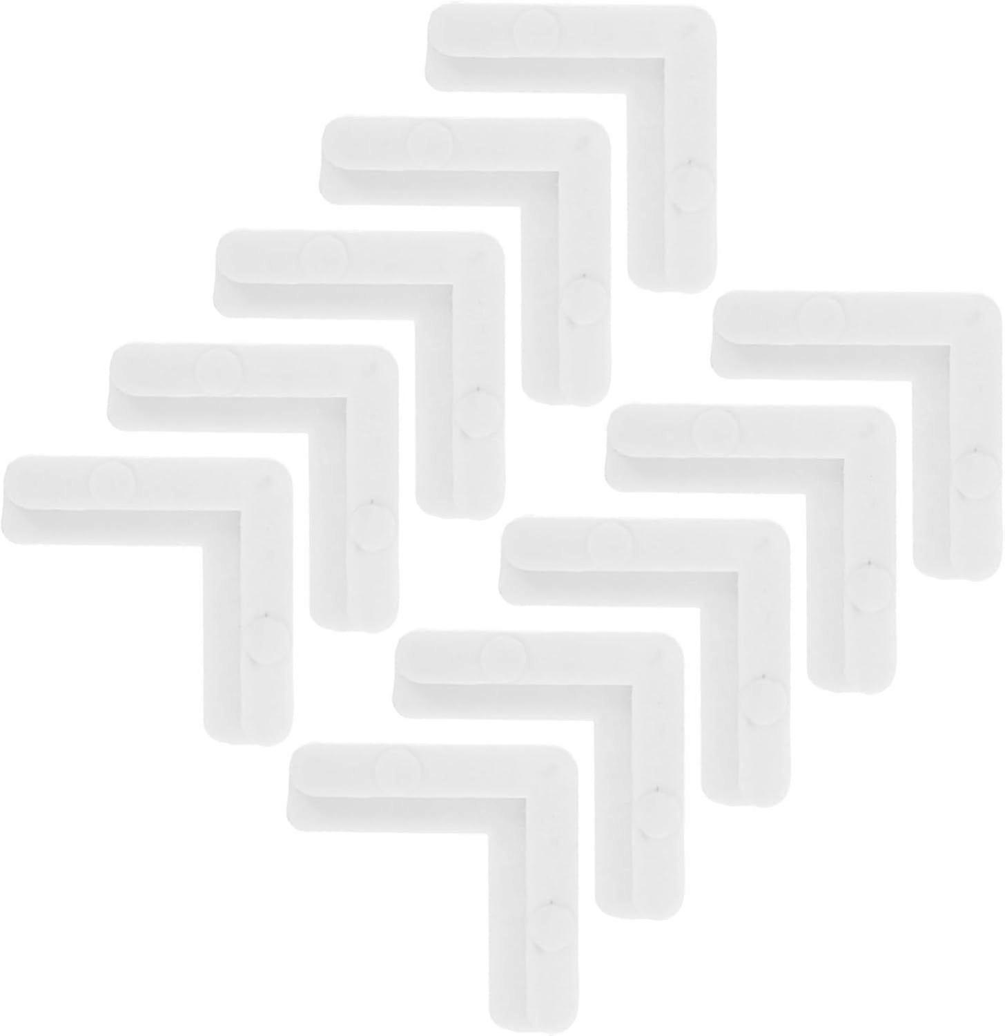 10Pcs Code Corner Window Screen Frame Corner Brackets Screen Frame Kit Window Screen Frame Anti Rust Corners Window Maintenance Accessory Brackets