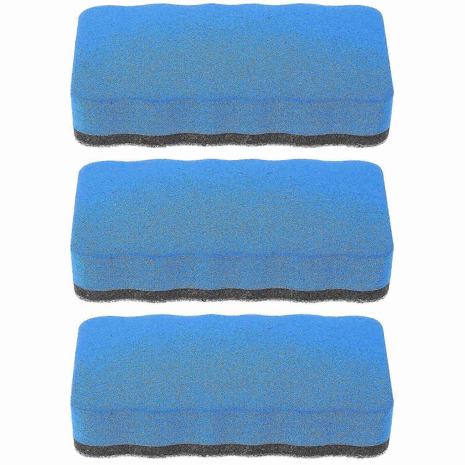3pcs Dry Eraser Board Whiteboard Eraser Office Whiteboard Eraser Reusable Whiteboard Wipe