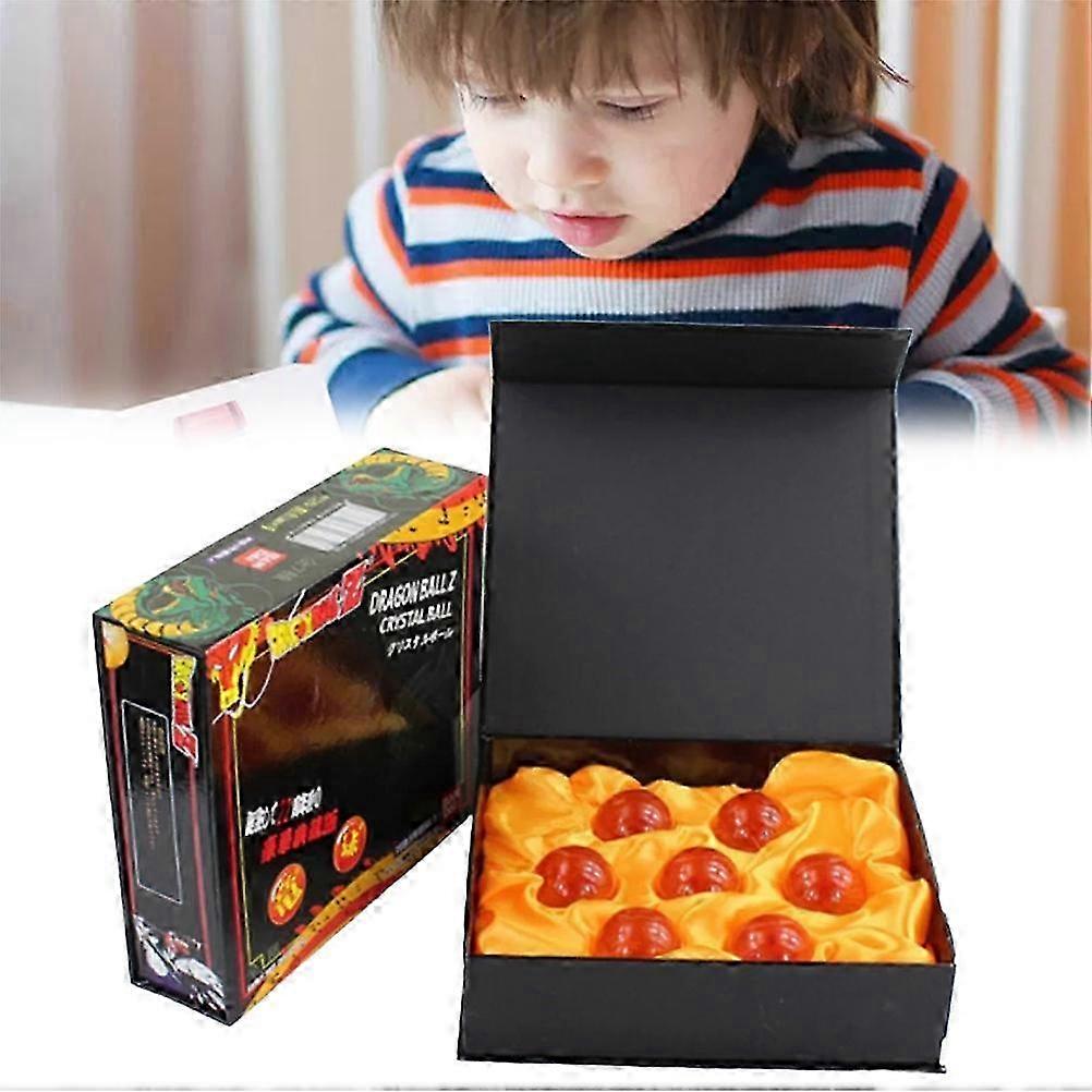 Multifunctional Translucent 7PCS Anime Balls with Safety Features in Crystal Glass