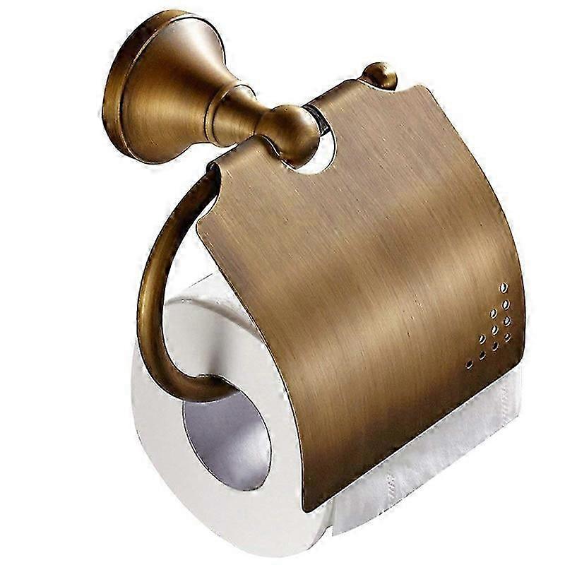バスルームアクセサリー真鍮トイレットロールペーパーホルダー壁掛け銅色SZRH