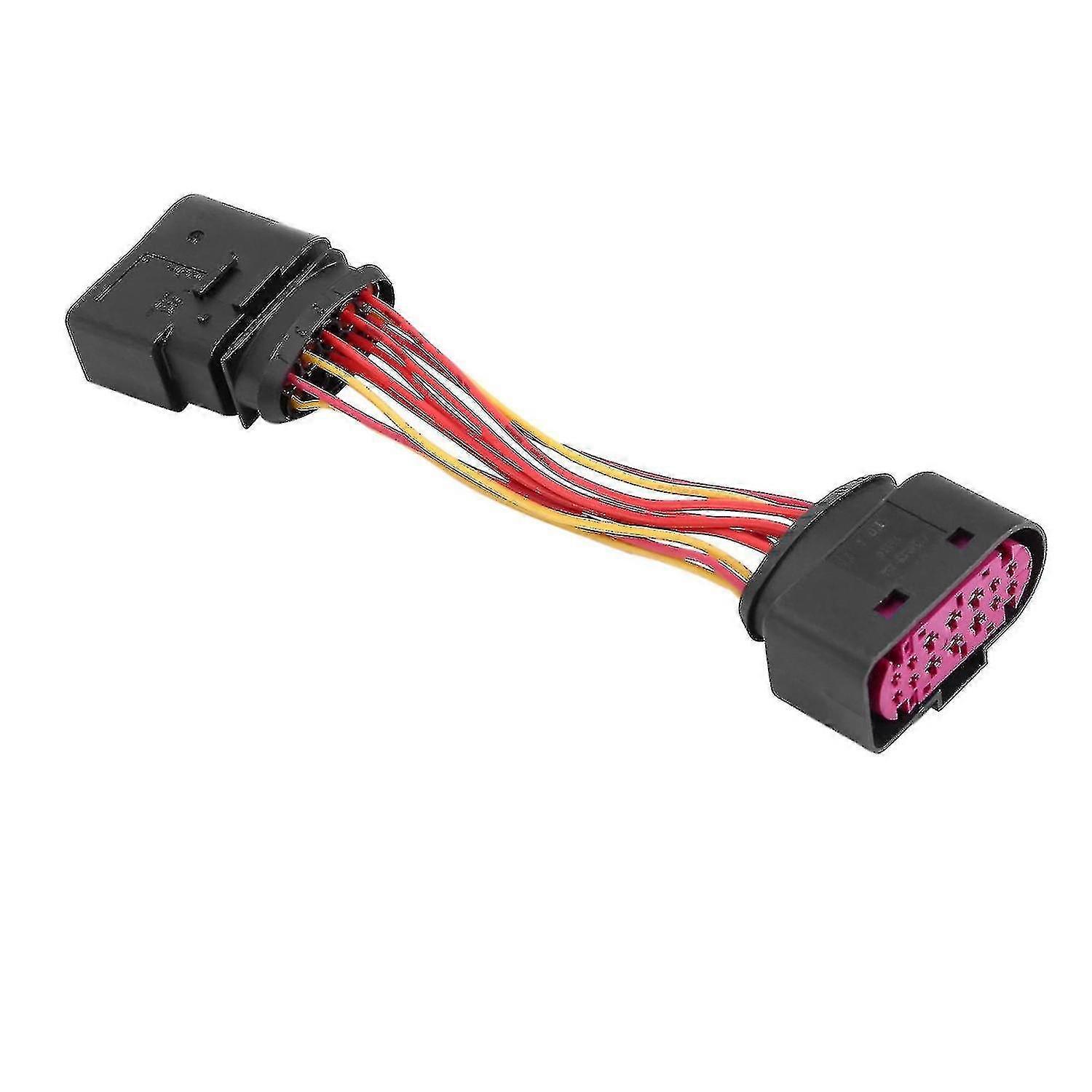 HID Xenon Headlight 10-14 Pin Connector Adapter for 1J0973835/1J0973737 Car