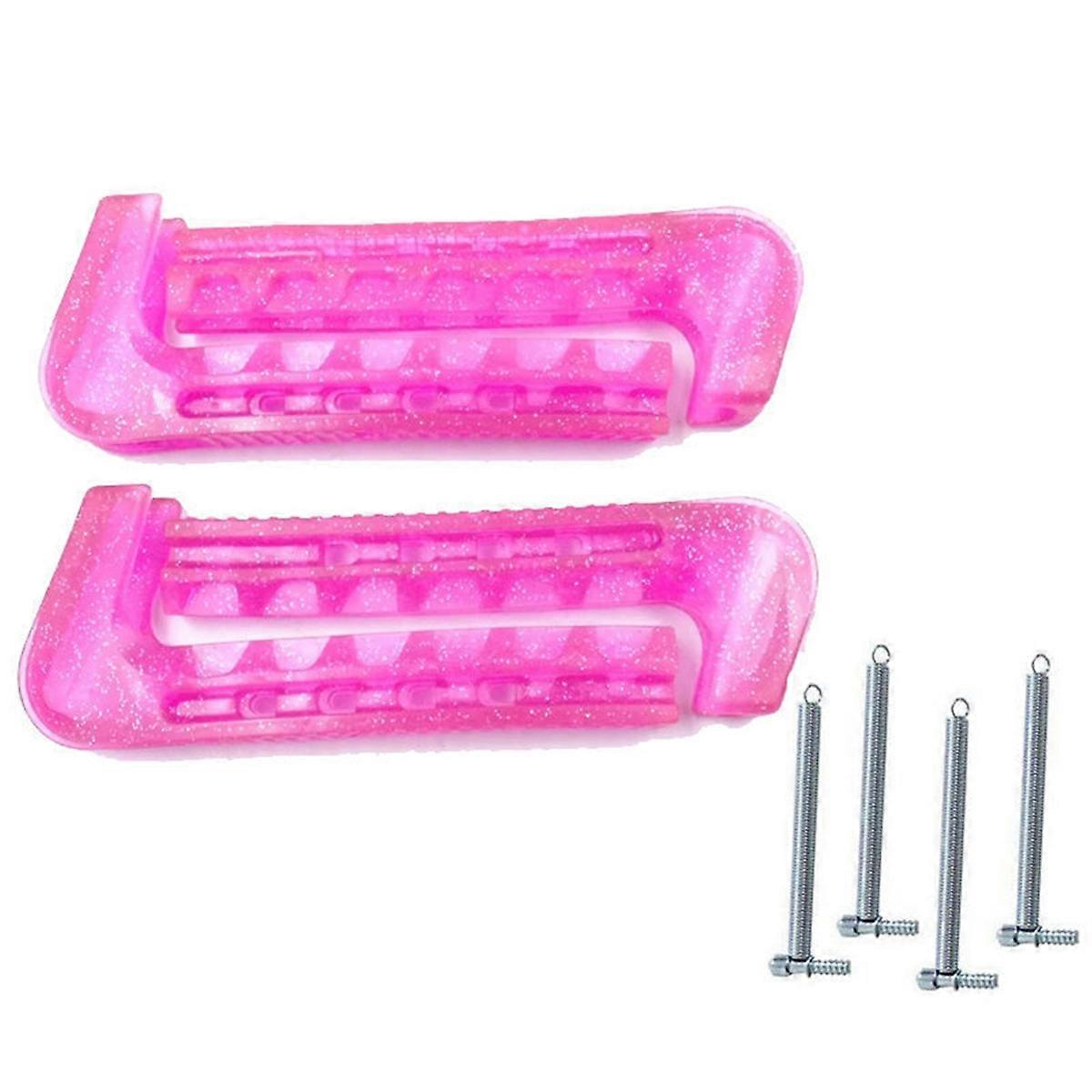 1 Pair Soft Plastic Ice Hockey Figure Skate Blade Guard Cover Protector Ice Skate Runner Guards for
