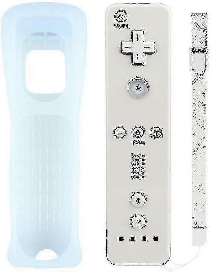 Controller di gioco Atopoo Wii Remote Controller di Ricambio Controller Di Gioco Remoto Con Custodia In Silicone E Cinturino Da Polso