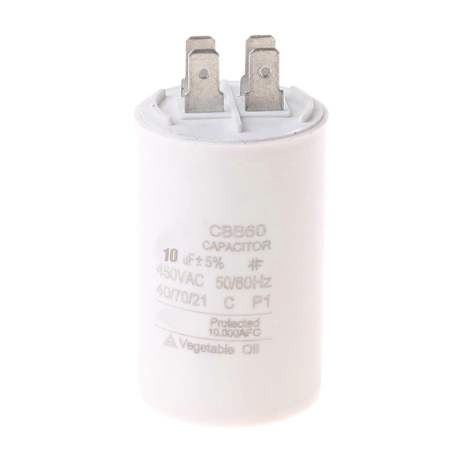 Cbb60 τρέχει πυκνωτής 450v ένθετο 50/80hz κύλινδρος για τη μηχανή αντλιών νερού αεροσυμπιεστών 4/5/6/8/10/12/14/15/16/18/20uf