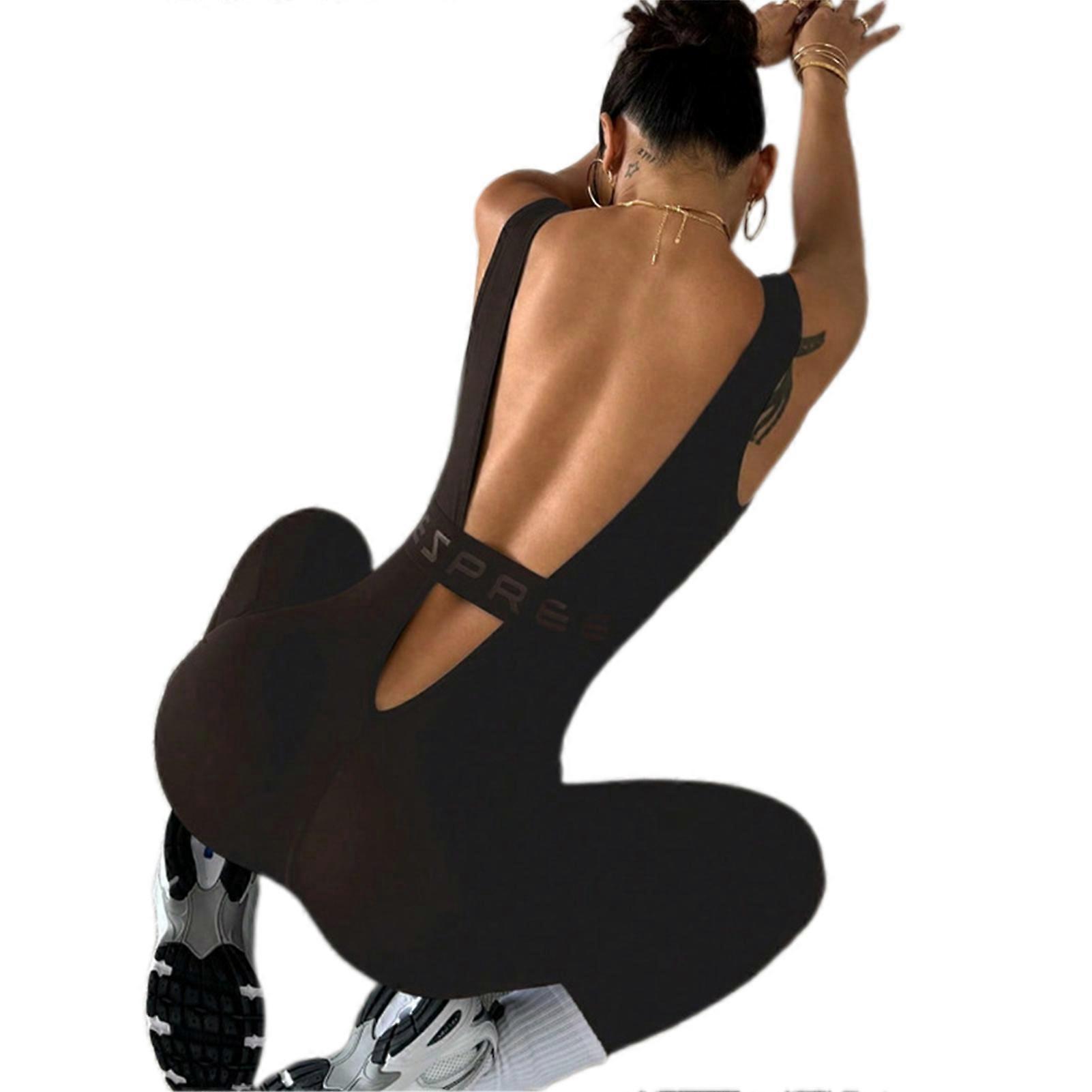 Women Sleeveless One Piece Bodycon Seamless Design for Ultimates Comfort for Gym Workout