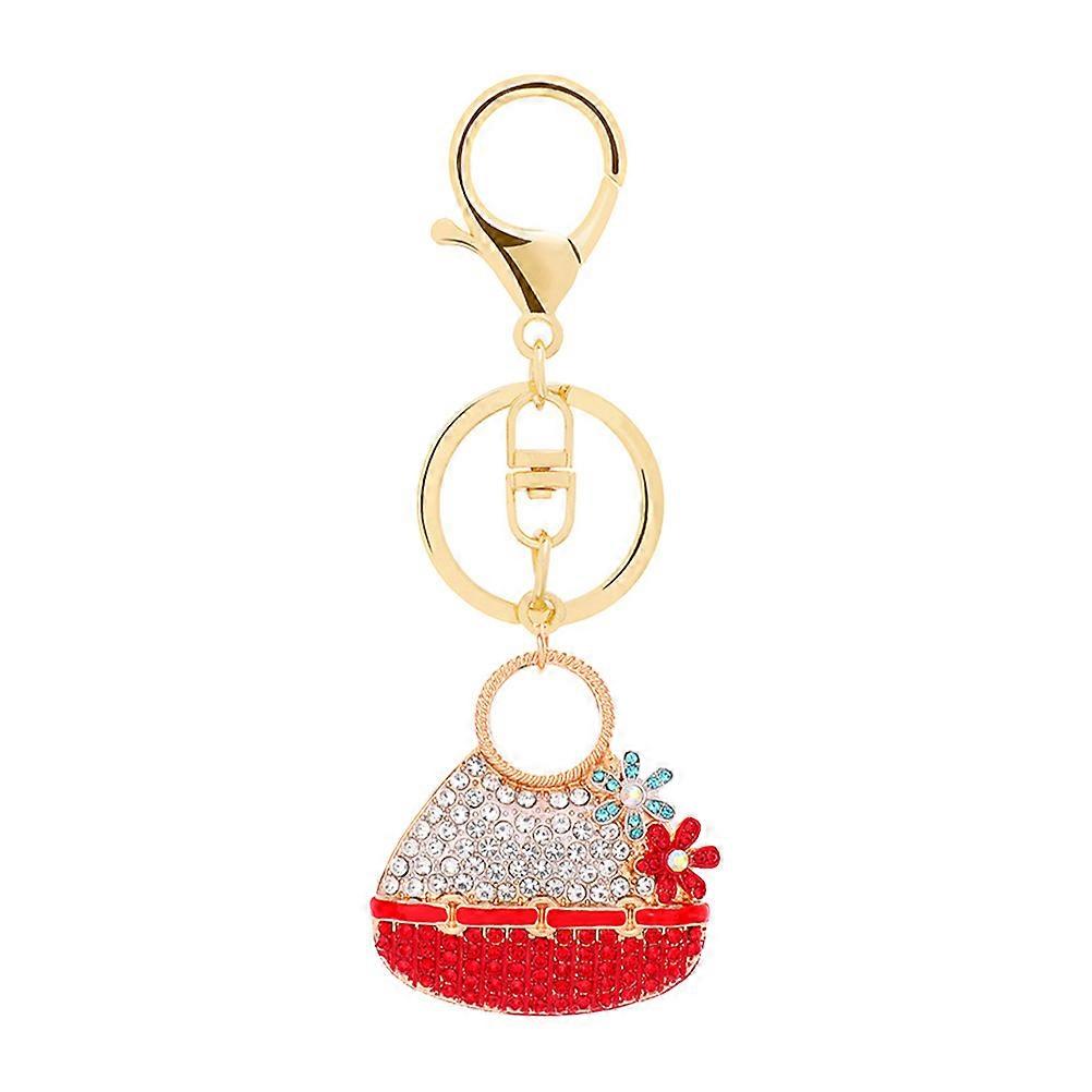 Key Holder Keyring Car Accessory Anniversary Celebration Random Color 1Pc