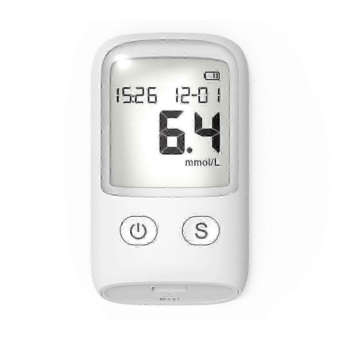 Hemoglobin Blood Glucose, 50 Tests Tester Hemoglobin Test Kit Glucometer Measures
