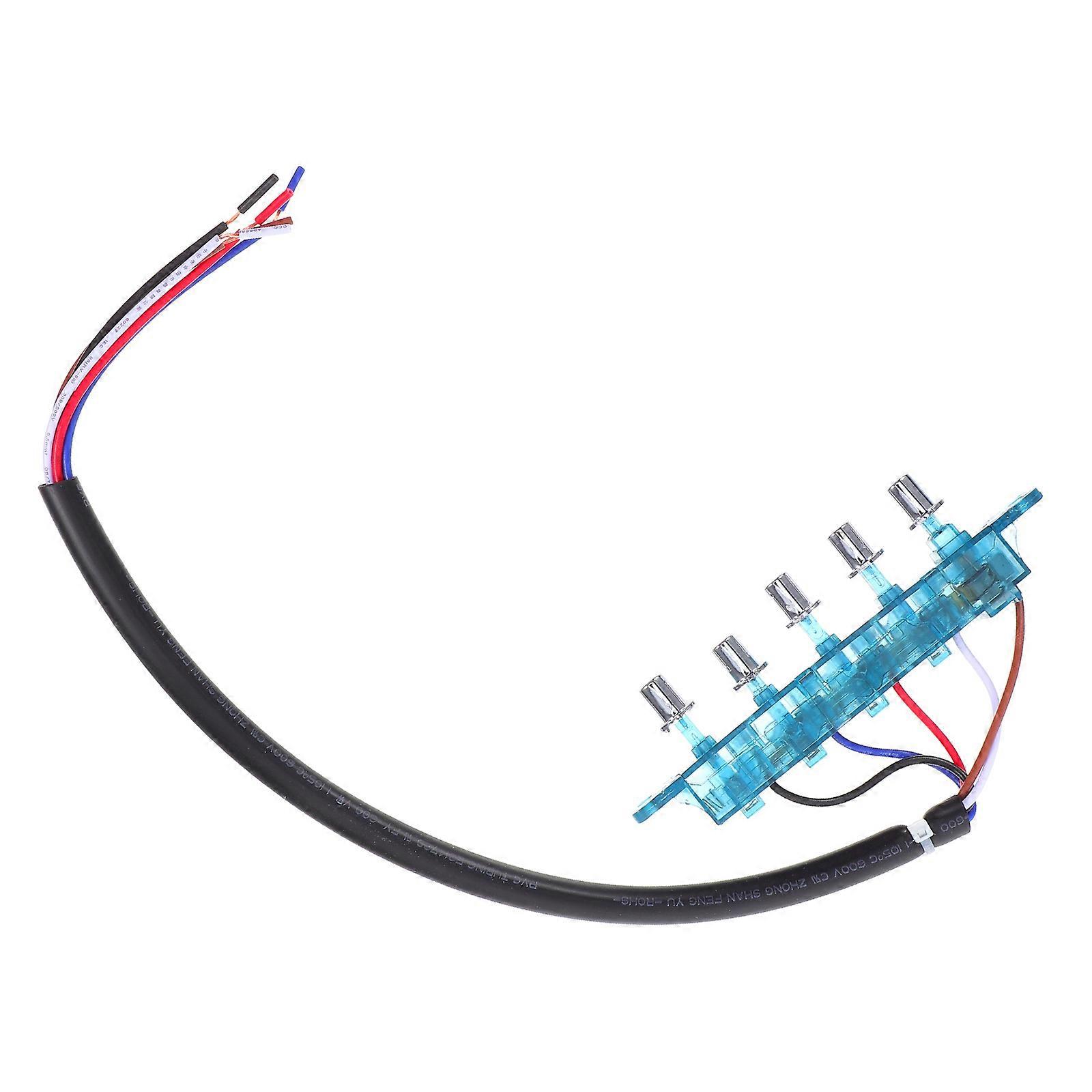 Machine Switch Control Board Replacement 5-Button for Range Hood