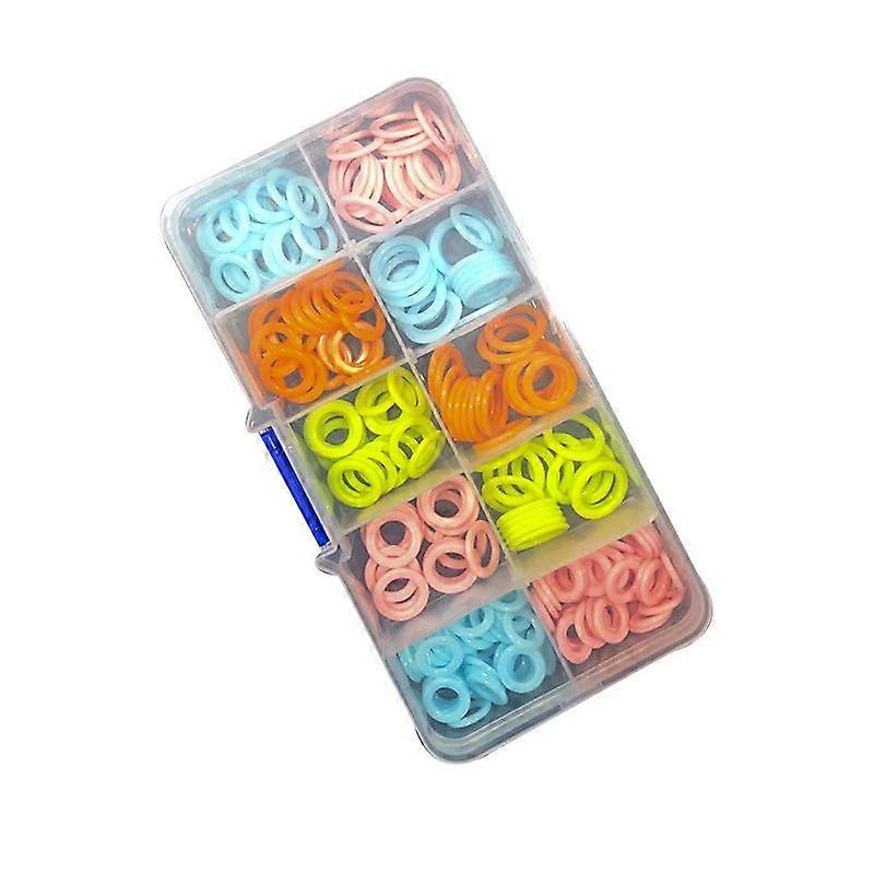 240pcs Circular Knitting Markers Circle Markers Crochet DIY Tools New Design for Knitting or Crocheting.