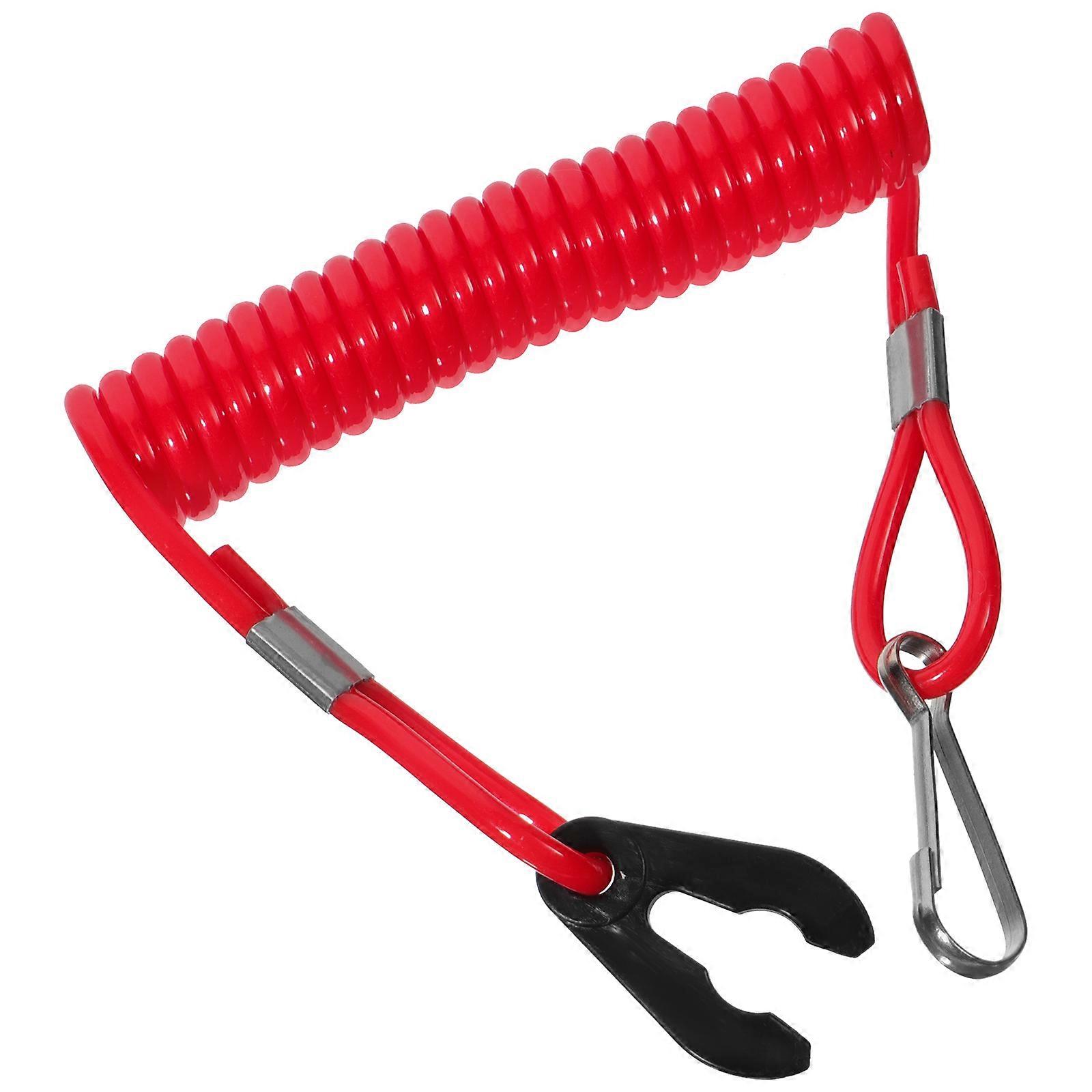 Boat Engine Safety Cord Emergency Lanyard for Outboard Motors – Easy Install, Universal Fit for Motorboats and Watercraft Operators